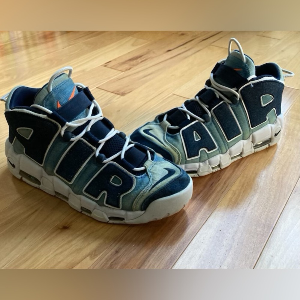 Nike Air More Uptempo Denim Men’s Size 10
